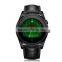 Smartwatches Montre Connecter Android Watch Phone Smartwatch IOS Android Reloj Inteligente Stainless Steel Case Leather Straps