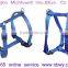 Blue Nylon printed dog leash