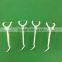 molar floss pick Y shape dental flosser Y shape floss pick dental floss pick