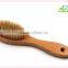 Natural wooden/bamboo bristle body brush