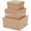 brown paper folding box