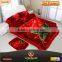 2016 super king size thick pisces bedding sets with pray blanket and long pillow.