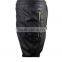 Kanye West Black Genuine Leather Sweat Running Pants