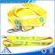 Yellow color silk printing lanyard