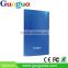 High Quality Portable 7500mah 2 Outputs Aluminum Housing Power Bank for Htc