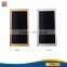 Top quality portable mobile 8000mAh solar powerbank