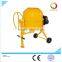 Horizontal Type Cement Mixer Machine with Wheel Operation