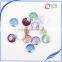 stock! resin sew on stone round shape with Fish scales colorful flatback
