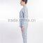 High Quality Blue Silver Stripe Flannel Shirts for Women Blouses