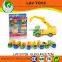 Hot-selling diecast pull back toy bus with light and sound 12 in 1