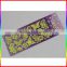 star and butterfly yellow fluorescence paper sticker