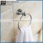 Ferreteria Zinc Alloy Chrome Finishing Bathroom Accessories Wall Mounted Towel Ring