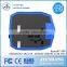 Universal Promotional Portable Armour Dual USB Car Charger with Plug Adaptor