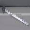 Retail chrome clothing waterfall display hook