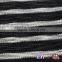 China Supplier Rayon Spandex Stripe Slub Jersey Knitting Fabric for Woman Clothing