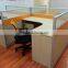 Cheap price modular aluminum wood office low partition