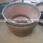 Concrete mixing bowls/steel conical bowls Custom design steel bow