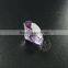 12.15MM polygon shape fancy faceted cut natural amethyst semi precious loose stone gemstone DIY ring earrings cabochon 4160007
