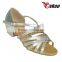 Kids high heel shoes Silver & Gold children latin dance shoes kids fashion high heel shoes