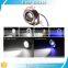2 Pcs 12V 30W 2.5" Blue COB LED Halo Angel Eye Rings Car Fog Lights Working Lamp