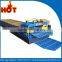 LOW PRICE PLC Control Galvanized Step glazed Tile Roofing Roll Forming Machine for sale
