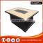 Outdoor fire pit table/patio heater/Fire glass/ball valve