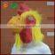 Famous American design rubber flying bird toy gift mask cock
