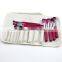 For beauty makeup synthetich hair 10pcs kabuki make up brush set