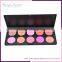 2016 Hot waterproof Blusher 10 in 1 Cosmetics Make up Blush Makeup Powder Blusher Palette