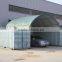 Steel building dome fabric structure
