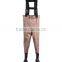 3 Layers Waterproof and breathable fabric fishing waist wader (Breathable-K)