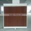 Evaporation cooling pad for green house