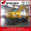 China Wolwa 10t DLS100-9A Wheel Shovel Excavator