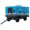 High power engine diesel mining drilling machine 2 cylinder hot air compressor