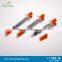 china disposable orange cap insulin syringe