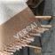 Australian Wool Jacquard Tassels Design Knitting Blanket