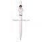 Best selling funny plastic ball pen with professions dolls