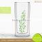 Unbreakable Drinking Glass Cup with Decal