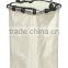 China Zhejiang Aluminum Frame Retangle Folding Laundry Basket