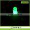 Cool Christmas pageant Smart Decoration, Snowing Christmas Snowman Family with umbrella base with LED lights and tree