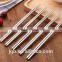 Wholesale chineses stainless steel chopsticks with rests