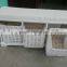 New product wooden bench with basket