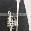 Silver plated cheap marching trumpet in Bb key