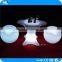 Rechargeable LED light up chair / cheap plastic LED glow chair / illuminated indoor LED light sofa