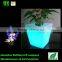LED Large Garden Flower Pots Blue /led Plastic Garden Boy and Girl Flower Pots