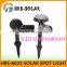 Black pole waterproof solar LED path light