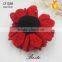 Cheap handmade small fabric flower for baby shoes