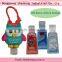 z-276 cute mini animal bath body works silicone hand sanitizer holder