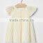 Fancy One Year Old Baby Party Eyelet Flutter Dresses For Baby Girl HSD5050