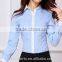 Office lady dress shirts bank hotel work uniform shirts blouse